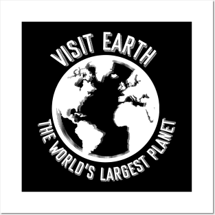 Visit Earth Posters and Art